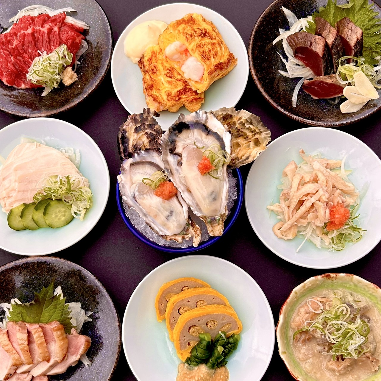 天草宝島厳選食材の藁焼きが最高に旨い店 AMAKUSAYA - 熊本銀行 熊本屋台村